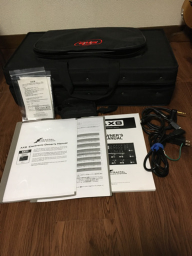 高品質 Fractal Audio AX8 シールド+ペダル+セミハードケース マルチ 
