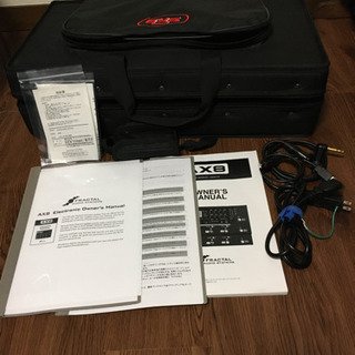 Fractal Audio AX8 シールド+ペダル+セミハードケース　マルチ