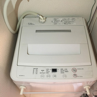 【無印良品】洗濯機　AQW-MJ60（6.0kg）