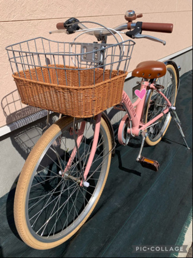 お取引き中【美品】22インチ 自転車 ピンク【配送可能】