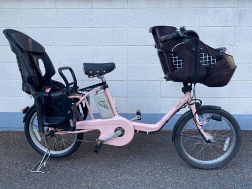 パナソニックギュットミニ電動自転車　子供シート付き