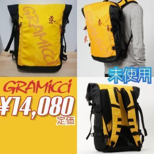 未使用 GRAMICCI グラミチ ロールトップ バックパック イエロー 黄色 メンズ\n バッグ\n リュック バックパック\nブランド\t\nグラミチ