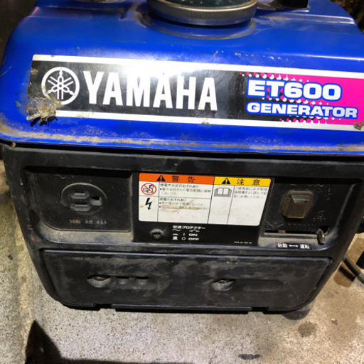 YAMAHA ヤマハ ET600 50Hz 発電機 100V 混合ガソリン動作ＯＫ