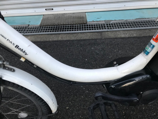 ヤマハパスバビー　20インチ　電動自転車　子供シート付き