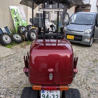 ジャイロキャノピー 外装全塗装ピカピカです！ボアアップ車両。一見