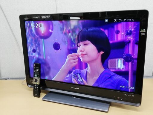 都内近郊配送可能SHARP 32インチ 液晶テレビ HDD内蔵 リモコン付き