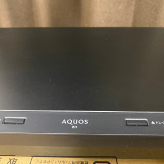 シャープ 2TB HDD/3チューナー搭載 2020製 ブルーレイレコーダー2B-C20CT1