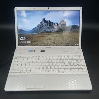 SONY VAIO 高速新品SSD256G搭載　メモリ4G 　C...