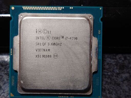 他サイトで売買成立　認証コード付き　i7 4790＋メモリー4G✕2枚