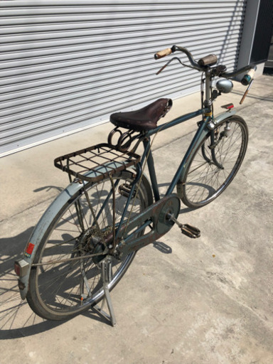 レトロ自転車（車輪、ハンドル、フレーム等サビあり 最高 