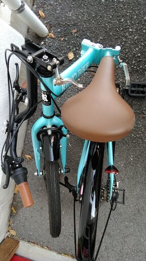 美品　自転車　折り畳み　変則付き