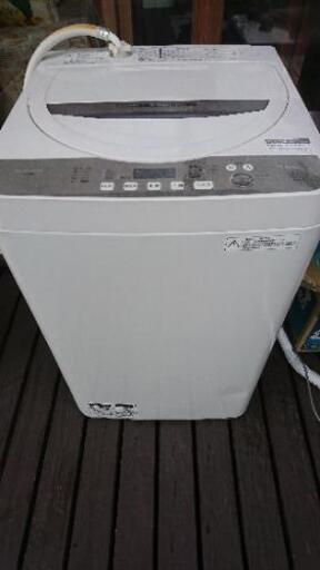 ［配達無料］［即日配達も可能？］全自動洗濯機 4.5kg  SHARP ES-GE4B-C  2018年製 動作品
