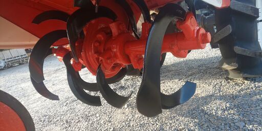 鹿児島発 クボタ 7馬力 セル始動ディーゼルエンジン耕うん機K1-70