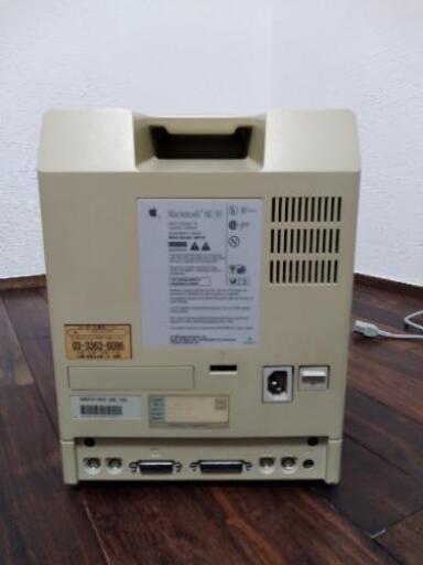 Macintosh SE/30 (マウス,キーボード,フロッピーディスク等付属)