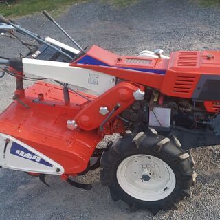 鹿児島発クボタ セル始動 7馬力 ディーゼル耕うん機K1-70 タイヤ新品