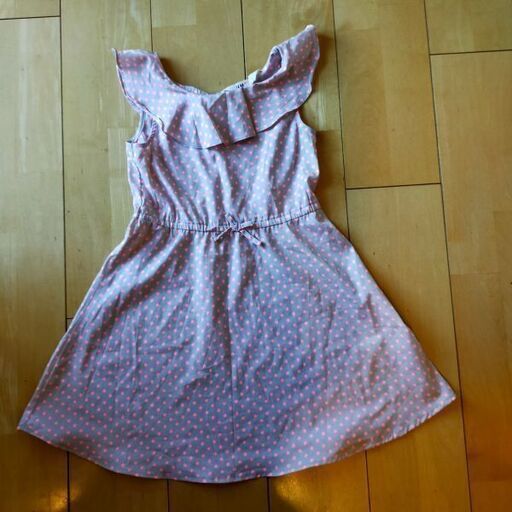 H M女児ノースリーブワンピースサイズ122 ちゃっきー 板橋区役所前のキッズ用品 子供服 の中古あげます 譲ります ジモティーで不用品の処分