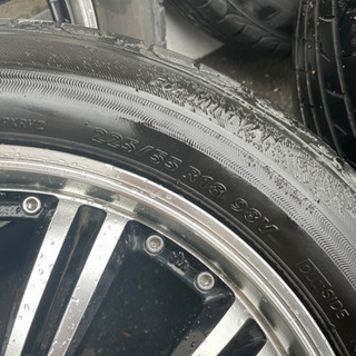 タイヤ ホイールセット ナット有り ブリヂストン 5穴 18インチ