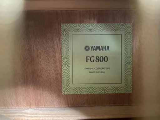YAMAHAギターFG800