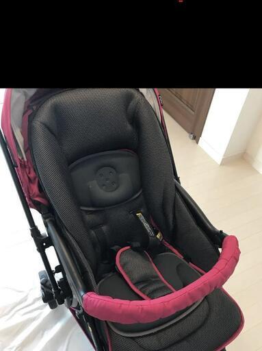 生後1ヶ月からOK_Pigeon Runfee ベビーカー