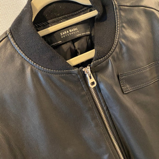 【ネット決済】ZARA レザー風ジャケット