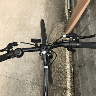 RIPSTOP　クロスバイク　自転車 RIPSTOP(リップストップ) 自転車 クロスバイク 7段変速 ハイテン