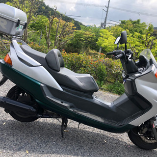 売れました！ 説明動画有り YAMAHA マジェスティ 250 リアBOXで2人乗り