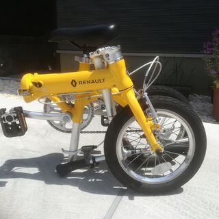 RENAULT ルノー AL-FDB140 LIGHT8 [折りたたみ自転車 14インチ シングルギア ルノー]