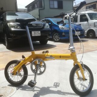 RENAULT ルノー AL-FDB140 LIGHT8 [折りたたみ自転車 14インチ シングルギア ルノー]