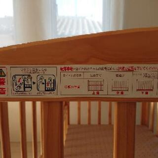 凄く綺麗なベビーベッド【1年使用】