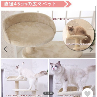 Mauキャットタワーリッチエッグ