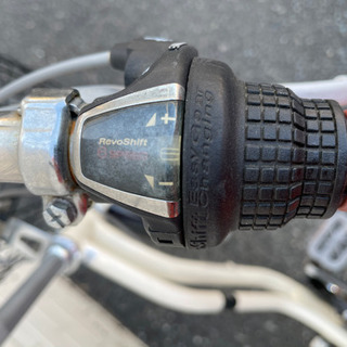 GM483 自転車 ギヤ付 オートライト 26インチ ホワイト 白 通勤 通学 