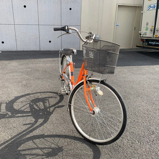 【ネット決済】自転車　オレンジ