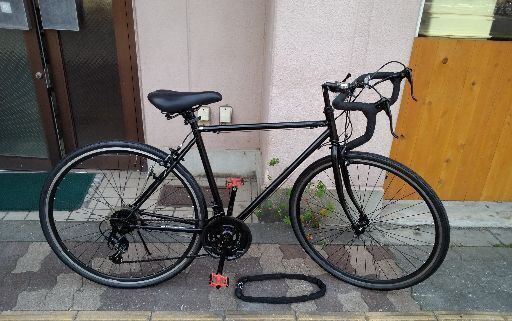 700c ロードバイク 21speed/ブラック
