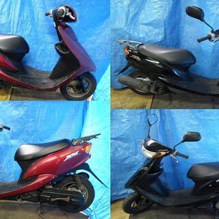 JOG(SA16J)2台セット（黒/赤）修理用 JOG(SA16J)2台セット（黒/赤）修理用