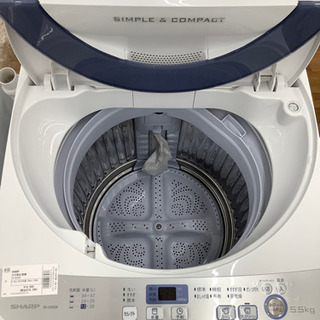 安心の6ヶ月保証付き 全自動洗濯機 SHARP 16280円