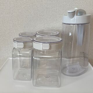 [直接取引]  ニトリ ピッチャー 保存容器 フレッシュロック ...