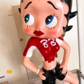 ベティちゃん　特大オブジェ 等身大】ベティブープのオブジェ