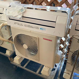 取付費込み 2019年製 東芝 エアコン 2.2kw 6畳用 中古品