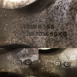 AME SHALLAEN シャレン ENKEI製 社外ホイール 19インチ 4本 8.5J5HPCD114.3+23/+42 メッキホイール 深リム　(VHF173) クレジットカード QR決済可能