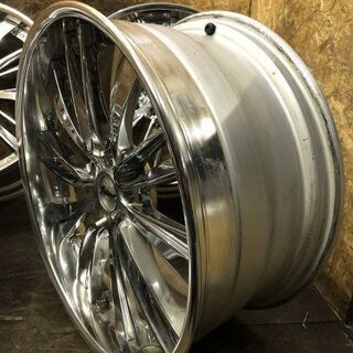 美品 Weds kranze Vorteil ウェッズ クレンツェ ヴォルテイル 21インチ 4本 10J/9J5HPCD120+40/+31 レクサス BMW等　(VHJ160) クレジットカード QR決済可能