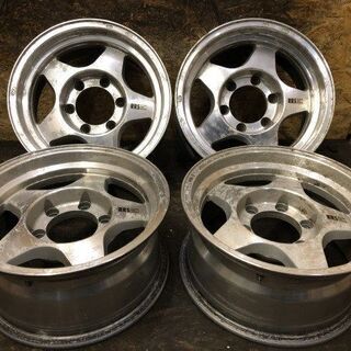 RR5 ROAD AND ROCKS 社外ホイール 15インチ 4本 7J6HPCD139.7-7 深リム 
