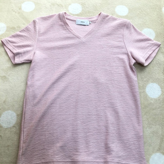 AZUL メンズTシャツ　薄いピンク　XSサイズ