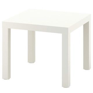 サイドテーブル, ホワイト