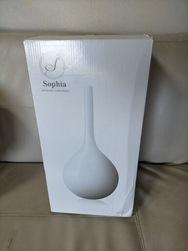 新品未使用　超音波加湿器ソフィア J17-1WH[加湿機 湿気 乾燥対策 インフルエンザ対策 ルームクリーン 風邪 ]