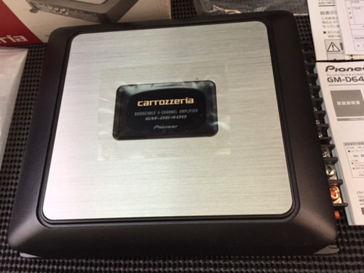 カロッツェリア carrozzeria 4ch アンプ GM-D6400 carrozzeria | システムアップ/AVシステムアップ パワーアンプ