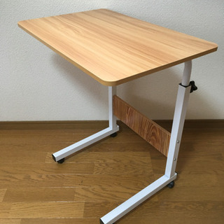 サイドテーブル キャスター付き 幅60×奥行40×高さ(68-8...