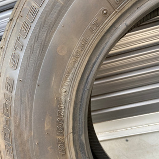 ブリヂストン　エコピア‼️ハイエース　純正ホイール付‼️ 2020年195/80R15 107/105L LT‼️