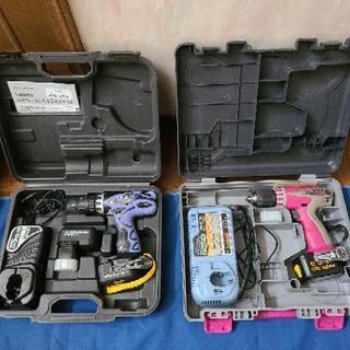 電動ノコギリ&電動ドリルセット