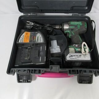 JKN2283/コードレスインパクトレンチ/充電器/バッテリー/ケース/純正/18V/ハイコーキ/HiKOKI/WR18DBDL2/BSL1830/UC18YSL2/中古品/