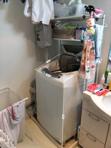 TOSHIBA 洗濯機　8KG 乾燥機